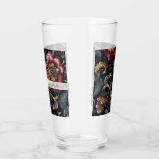 Luxury Indian Floral Glass Vintage Royal Drinkware Glas
