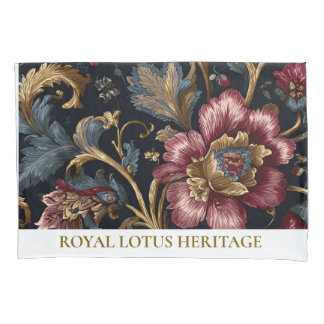 Luxury Indian Floral Pillowcase Vintage Royal Kissenbezug