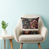 Luxury Indian Floral Throw Pillow Vintage Royal Kissen (Stuhl )