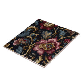 Luxury Indian Floral Vintage Royal Fliese