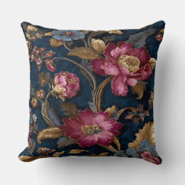 Luxury Indian Floral Vintage Royal Kissen