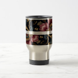 Luxury Indian Floral Vintage Royal Reisebecher