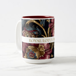 Luxury Indian Floral Vintage Royal Zweifarbige Tasse