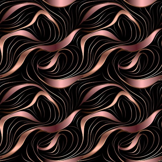 Luxury iPhone 14 Case Modern Rose Gold Metallic