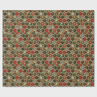 Luxury Japanese Christmas Kikkou Wrapping Paper Geschenkpapier