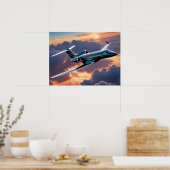 Luxury Jet Poster (Küche)