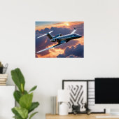 Luxury Jet Poster (Heimbüro)