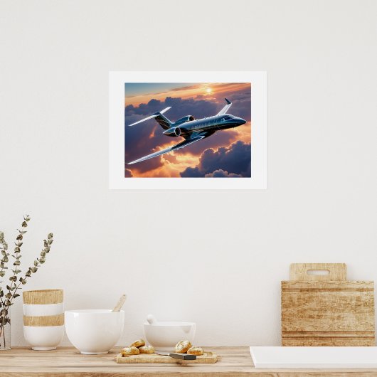 Luxury Jet Poster (Küche)