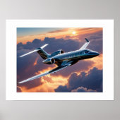 Luxury Jet Poster (Vorne)