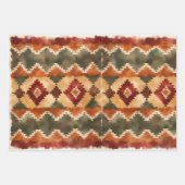 Luxury Kwanzaa Wrapping Paper Set | Nguzo Saba Geschenkpapier Set (Vorderseite 2)