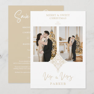 Luxury Lace MR & MRS Weihnachten Hochzeit 2 Fotos