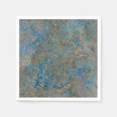 Luxury Lapis Lazuli Marble Serviette (Vorderseite)