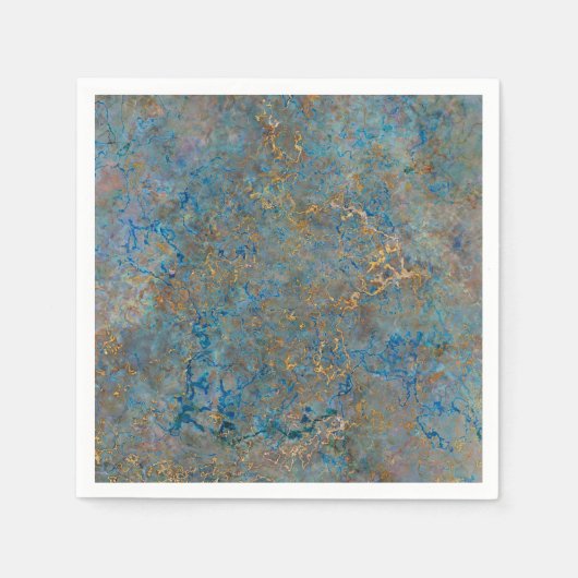 Luxury Lapis Lazuli Marble Serviette (Vorderseite)