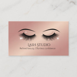 Luxury Lash Business Card  Luxury Design Visitenkarte