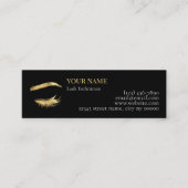 Luxury Lash Technician Thank you Card Treuekarte (Vorderseite)
