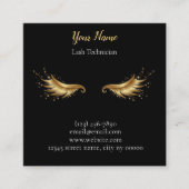 Luxury Lash Technician Thank you Card Treuekarte (Vorderseite)
