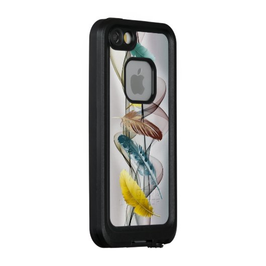 Luxury Leather Look iPhone 5/5s Case – Premium Cla (Hinten/Rechts)