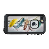 Luxury Leather Look iPhone 5/5s Case – Premium Cla (Rückseite (Horizontal))