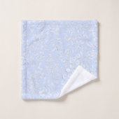  Luxury Light Blue Towel – Modern Elegance Badhandtuch Set (Waschlappen)