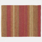 Luxury Linen Trendy Burgundy Gold Collection Fleecedecke (Vorderseite (Horizontal))