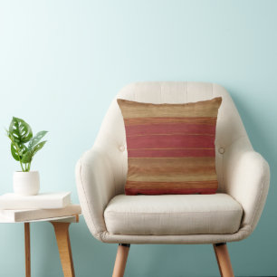 Luxury Linen Trendy Burgundy Gold Collection Kissen