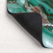 Luxury Malachite Gemstone Agate Marble Mousepad (Ecke)