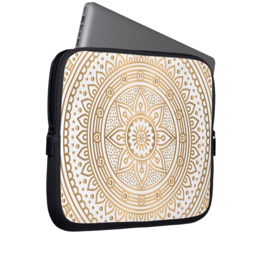 Luxury Mandala 1 Laptopschutzhülle (Vorne Rechts)