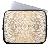 Luxury Mandala 1 Laptopschutzhülle (Vorderseite)