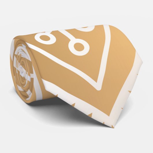 Luxury Mandala 2 Krawatte (Gerollt)