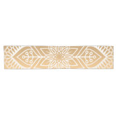 Luxury Mandala 2 Kurzer Tischläufer (Horizontal)