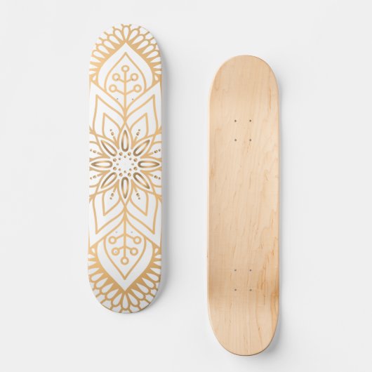 Luxury Mandala 31 Skateboard (Vorderseite)