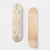 Luxury Mandala 32 Skateboard (Vorderseite)