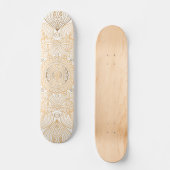 Luxury Mandala 34 Skateboard (Vorderseite)