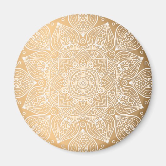 Luxury Mandala 35 Magnet (Vorne)