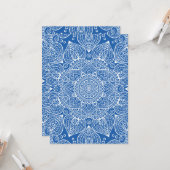 Luxury Mandala 36 Karte (Vorderseite/Rückseite Beispiel)