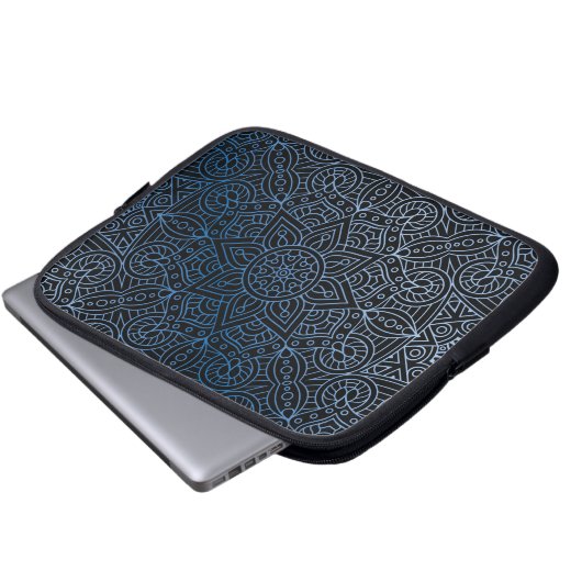 Luxury Mandala 39 Laptopschutzhülle (Vorne Knopf)