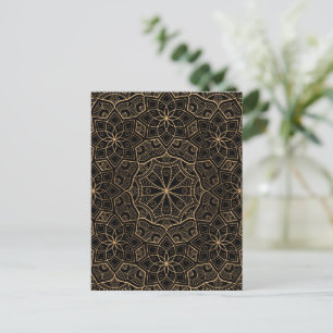 Luxury Mandala 3 Feiertagspostkarte