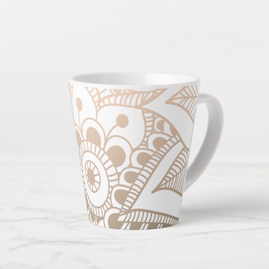 Luxury Mandala 41 Milchtasse (Rechte Ecke)