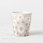 Luxury Mandala 41 Milchtasse (Vorderseite)