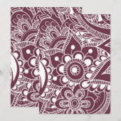 Luxury Mandala 44 Dankeskarte (Vorne/Hinten)