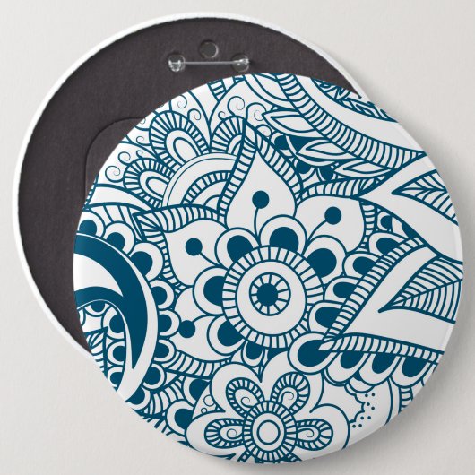 Luxury Mandala 47 Button (Vorne & Hinten)