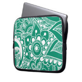 Luxury Mandala 48 Laptopschutzhülle (Vorderseite Links)
