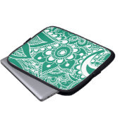 Luxury Mandala 48 Laptopschutzhülle (Vorne Knopf)