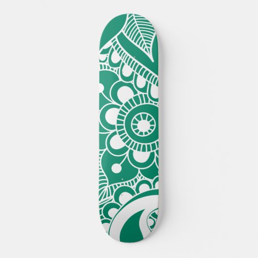 Luxury Mandala 48 Skateboard (Vorderseite)