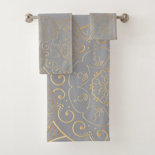 Luxury Mandala 49 Badhandtuch Set (Insitu)