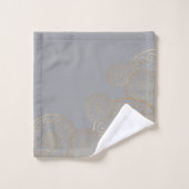 Luxury Mandala 49 Badhandtuch Set (Waschlappen)
