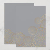 Luxury Mandala 49 Dankeskarte (Vorne/Hinten)