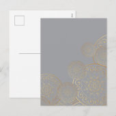 Luxury Mandala 49 Feiertagspostkarte (Vorne/Hinten)