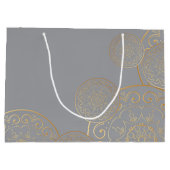 Luxury Mandala 49 Große Geschenktüte (Rückseite)