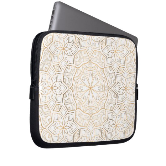 Luxury Mandala 4 Laptopschutzhülle (Vorne Rechts)